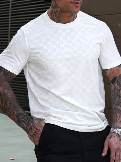 Camiseta CasualCool Casual Masculina Elegance