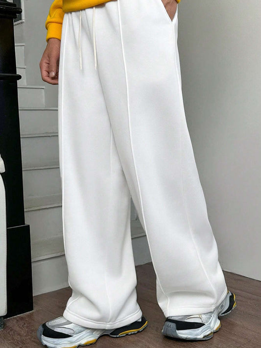 Calça Vintage Oversized Malha Estilo Y2K