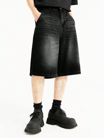 Shorts Denim Lavada Diagonal