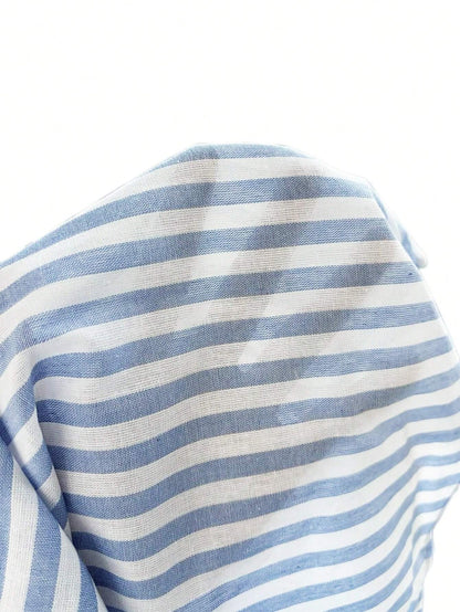 Camisa Joysei Social de Manga Longa Listrada