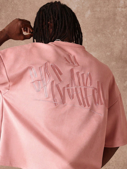 Camiseta Boxy Oversized Veludo