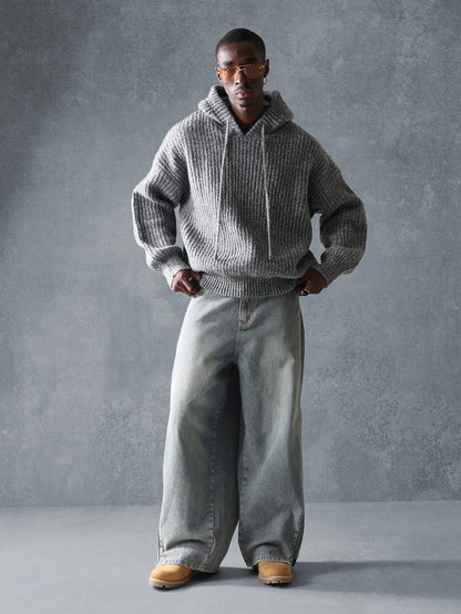 Suéter Capuz Tricotado Greys