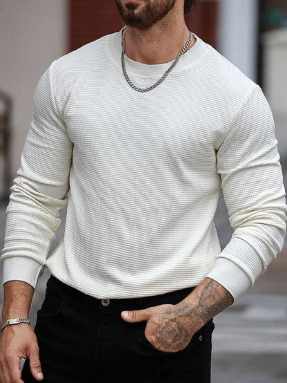 Camiseta CasualCool Luxury Masculina de Manga Longa