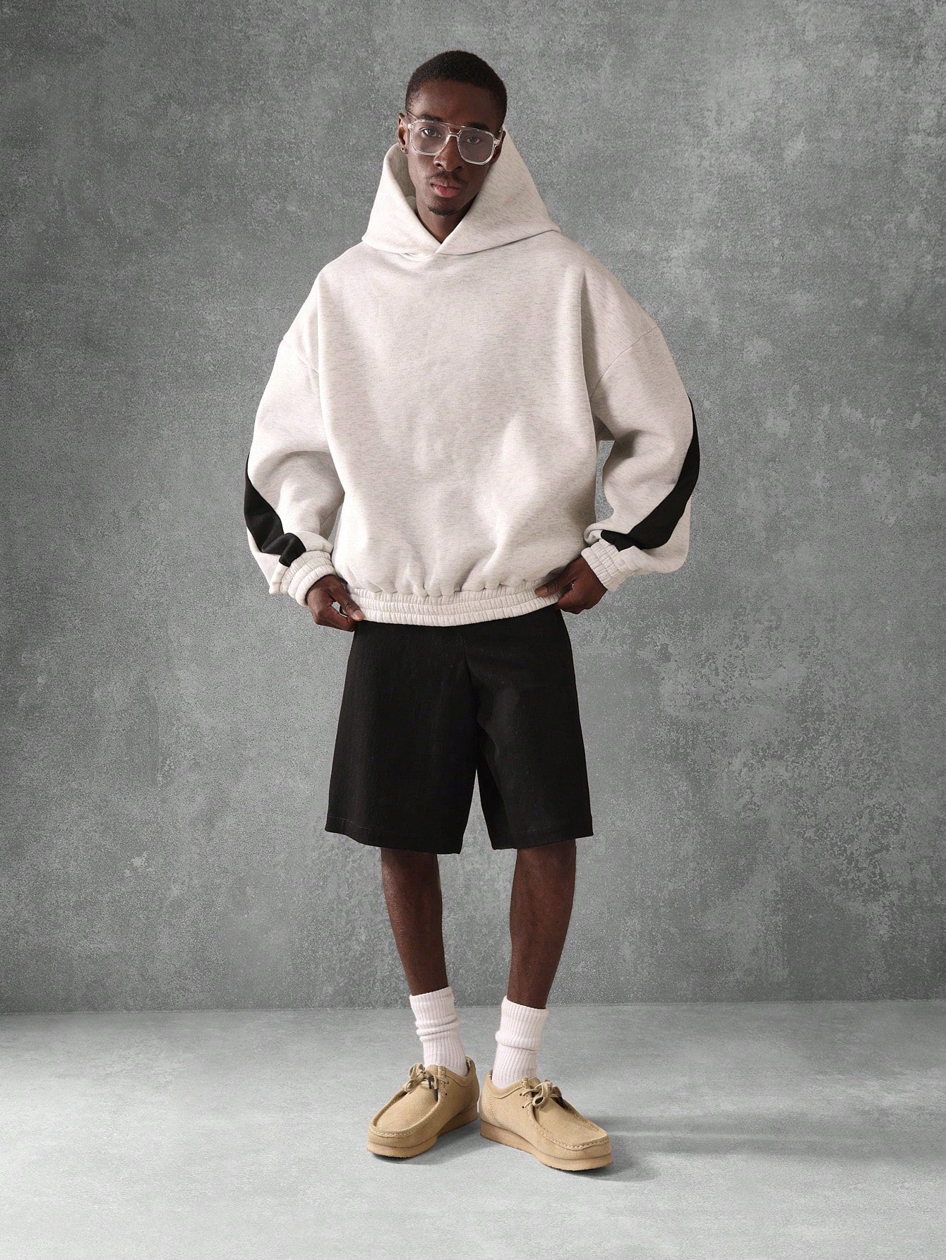 Moletom Oversized Contrastante