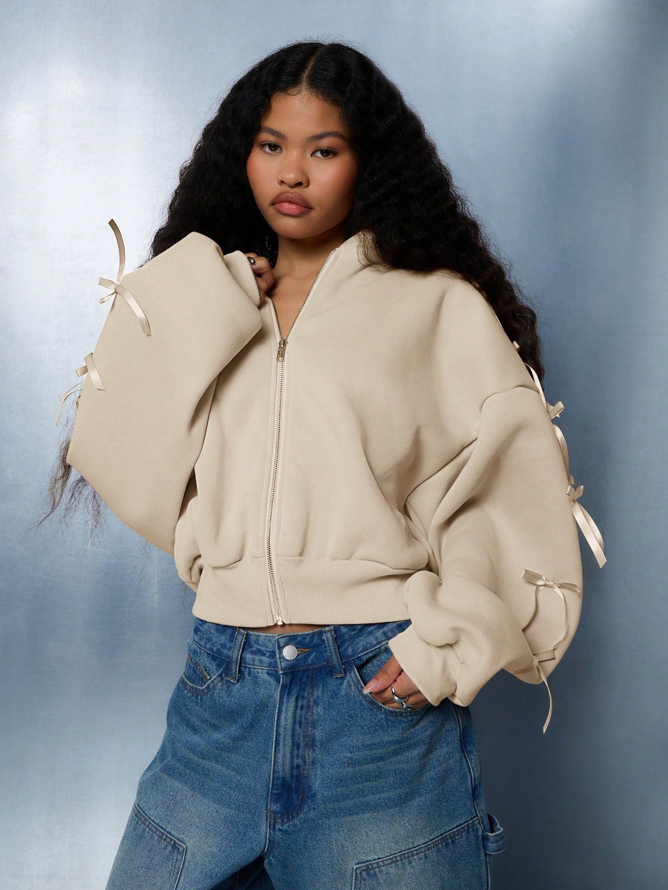 Moletom Oversized Laços