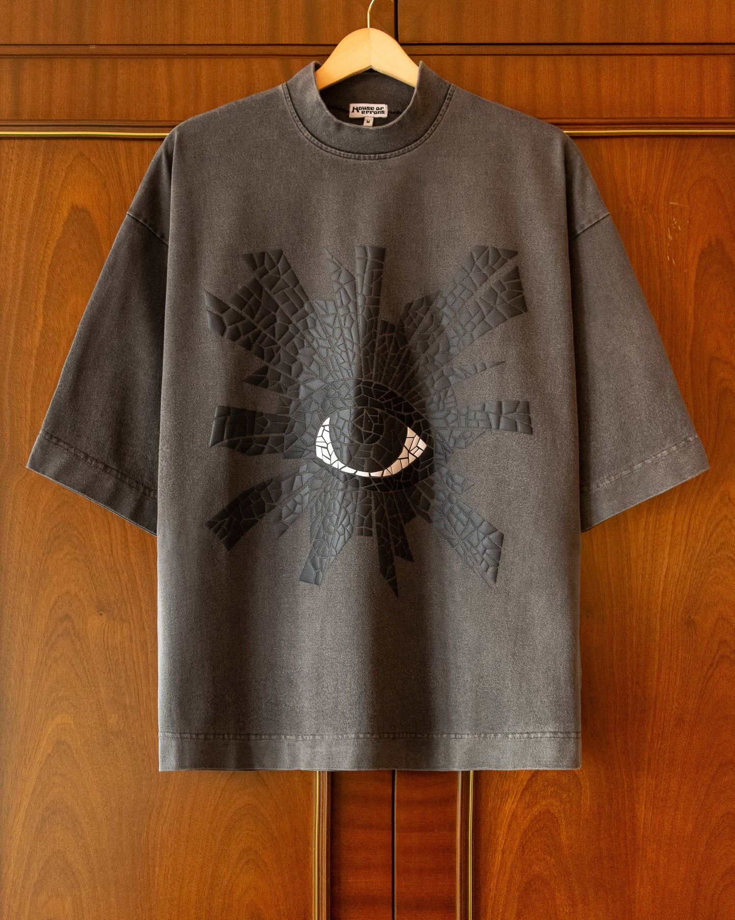 Camiseta Eyed Mosaic Grey