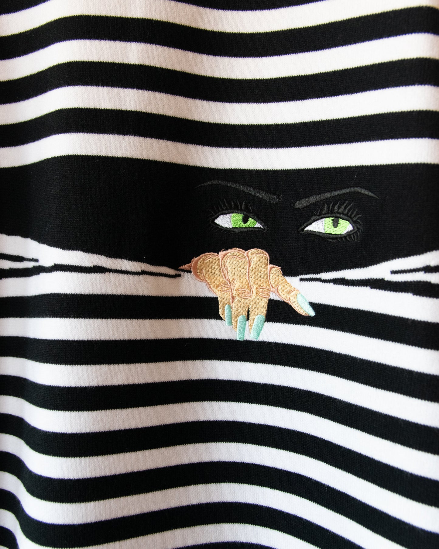 Camiseta KNITTED PEEPING TEE