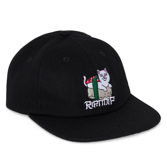Sushi Nerm Wool Strapback (Black)