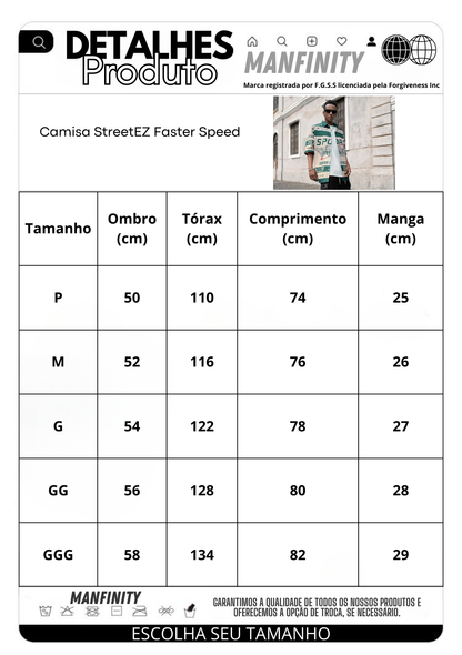 Camisa StreetEZ Faster Speed
