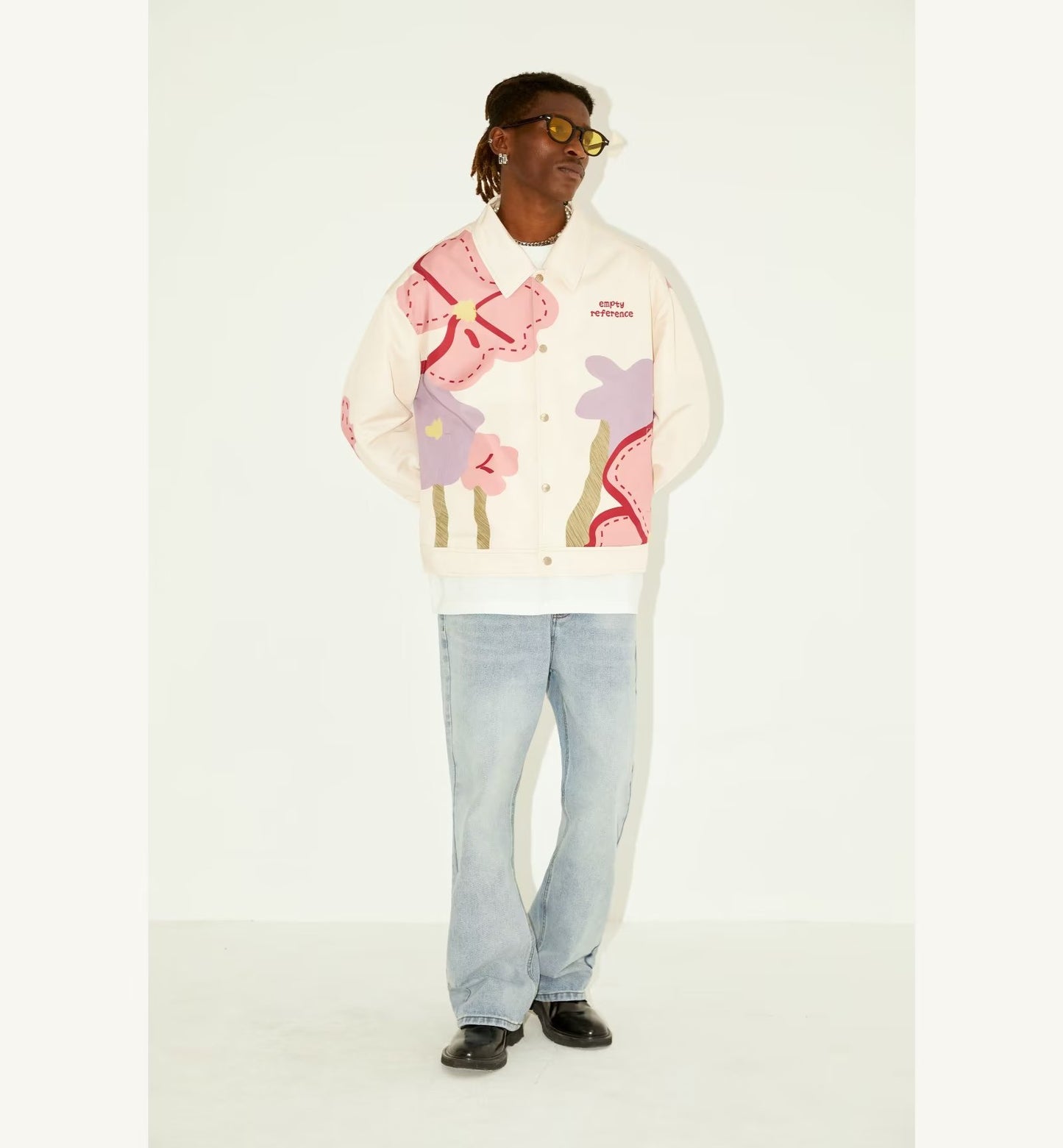 Jaqueta Loose Floral's