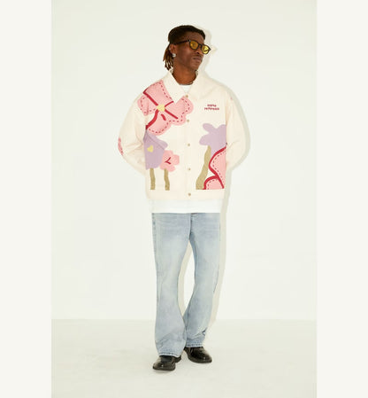 Jaqueta Loose Floral's