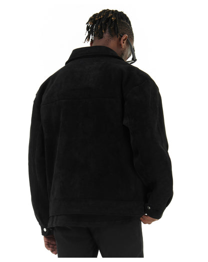 Jaqueta Vintage High Suede Casual