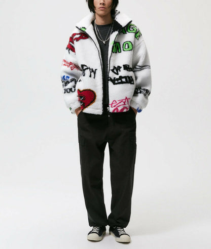 Jaqueta de Caxemira Two Eyes 1975.