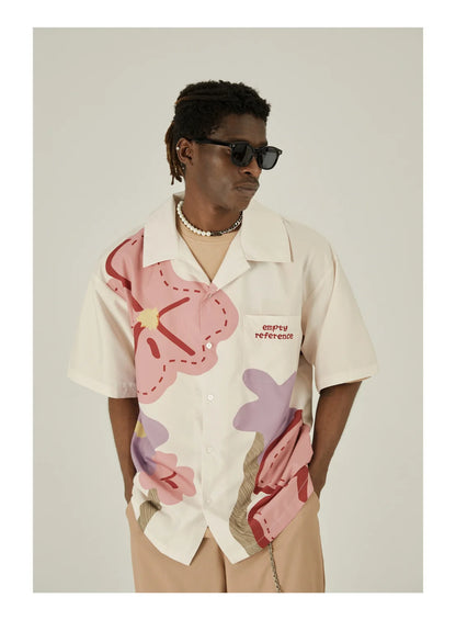 Camisa Floral's Nature