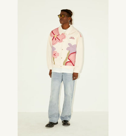 Jaqueta Loose Floral's