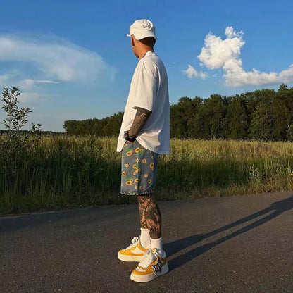 Shorts Jeans Girassol Stefan