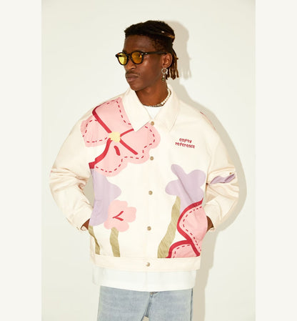 Jaqueta Loose Floral's