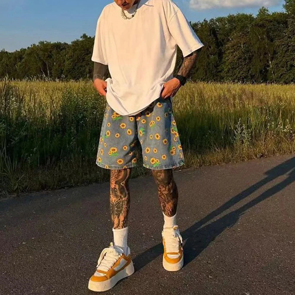 Shorts Jeans Girassol Stefan