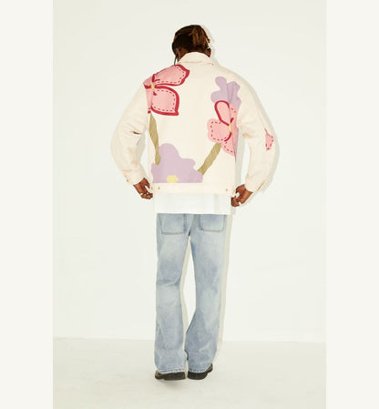 Jaqueta Loose Floral's