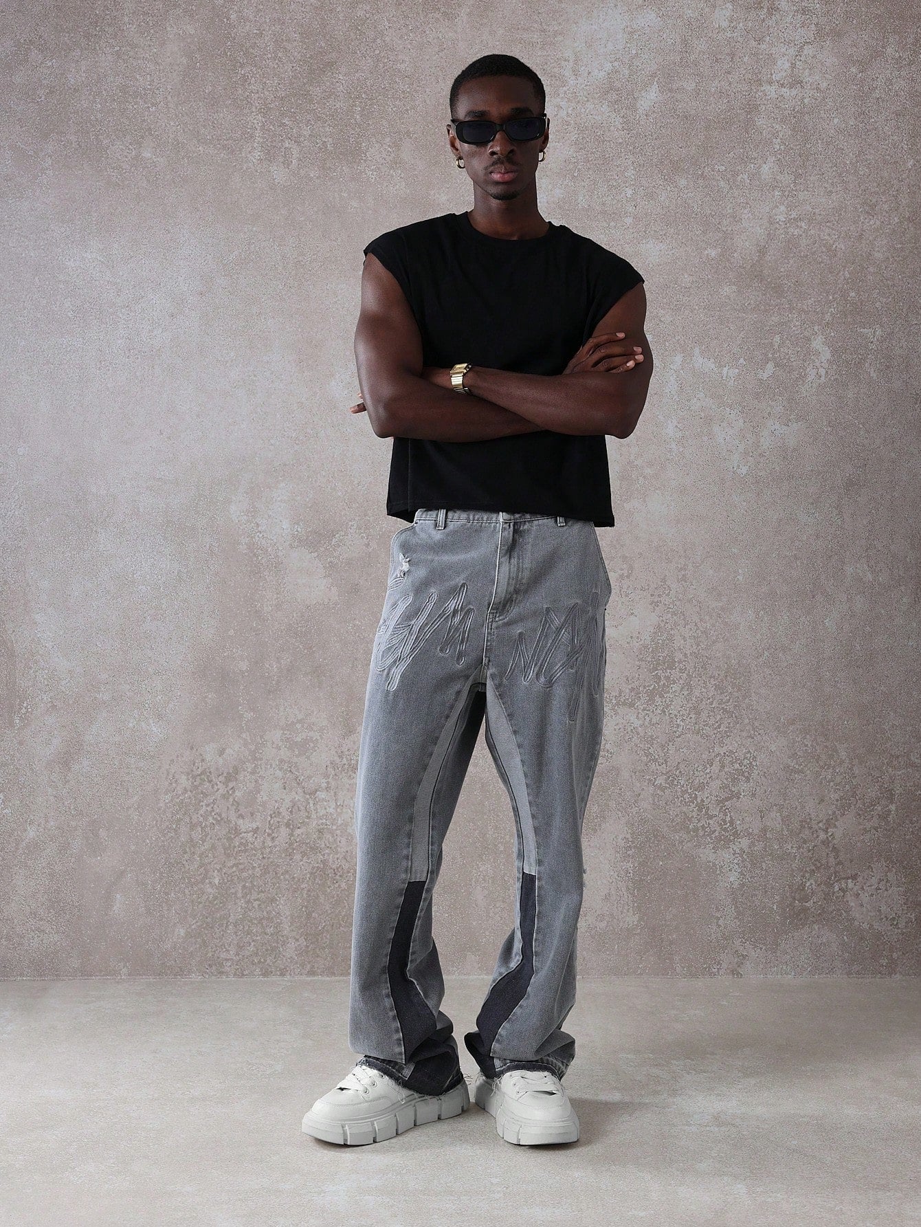 Calça SUMWON Denim Flare