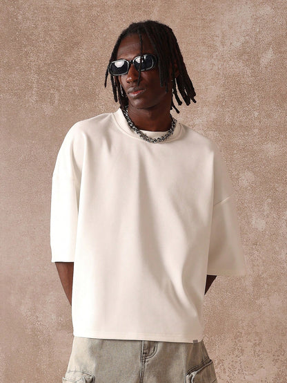 Camiseta Boxy Oversized Veludo