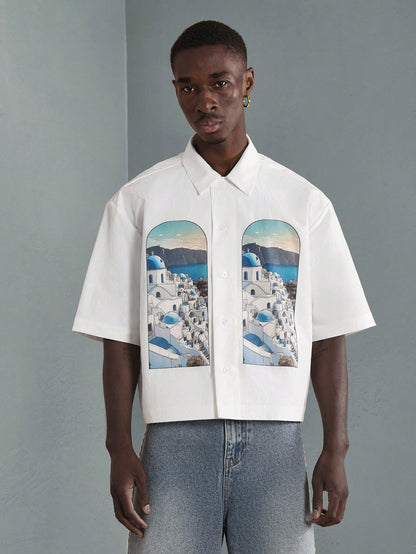 Camisa SUMWON Grecia art