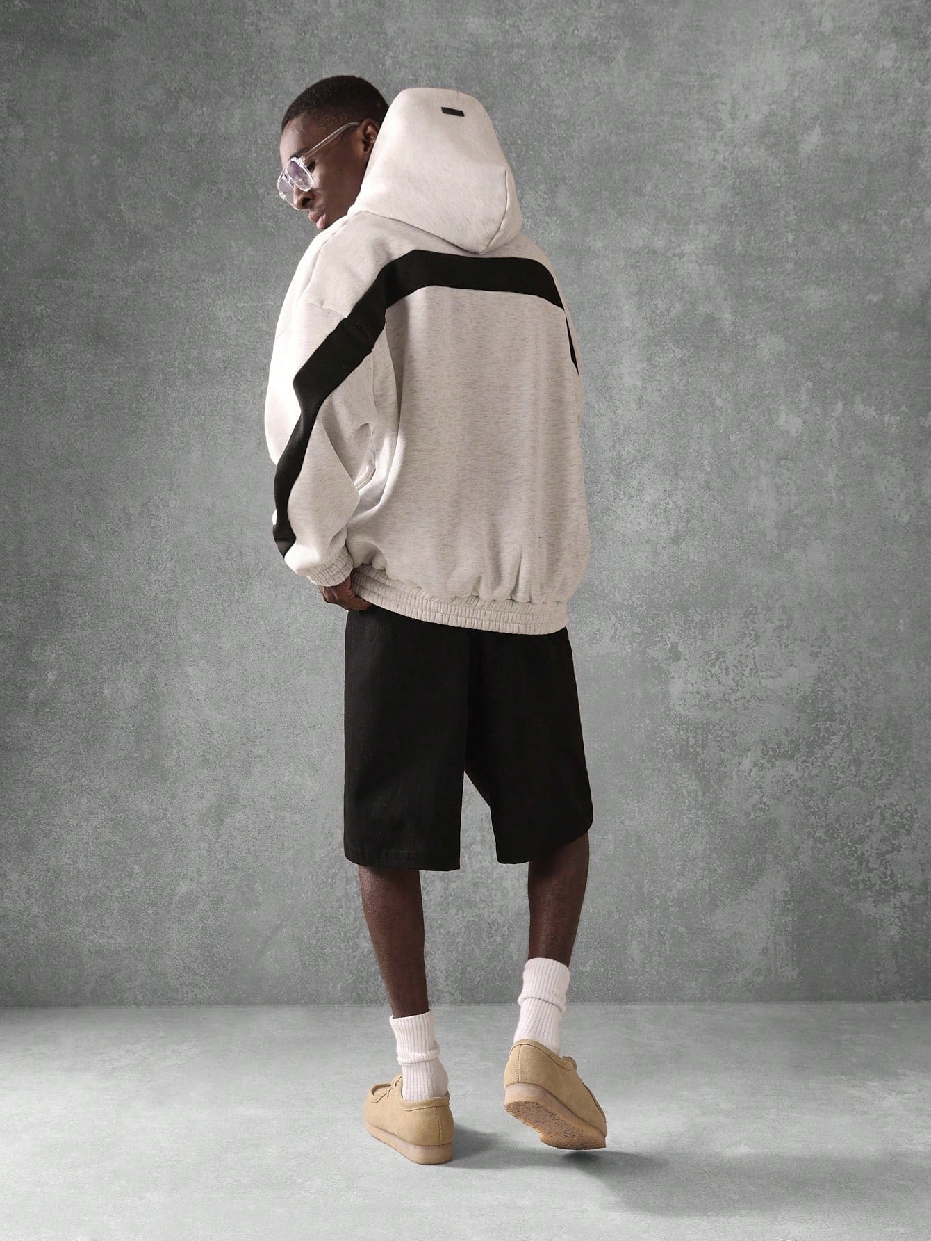 Moletom Oversized Contrastante