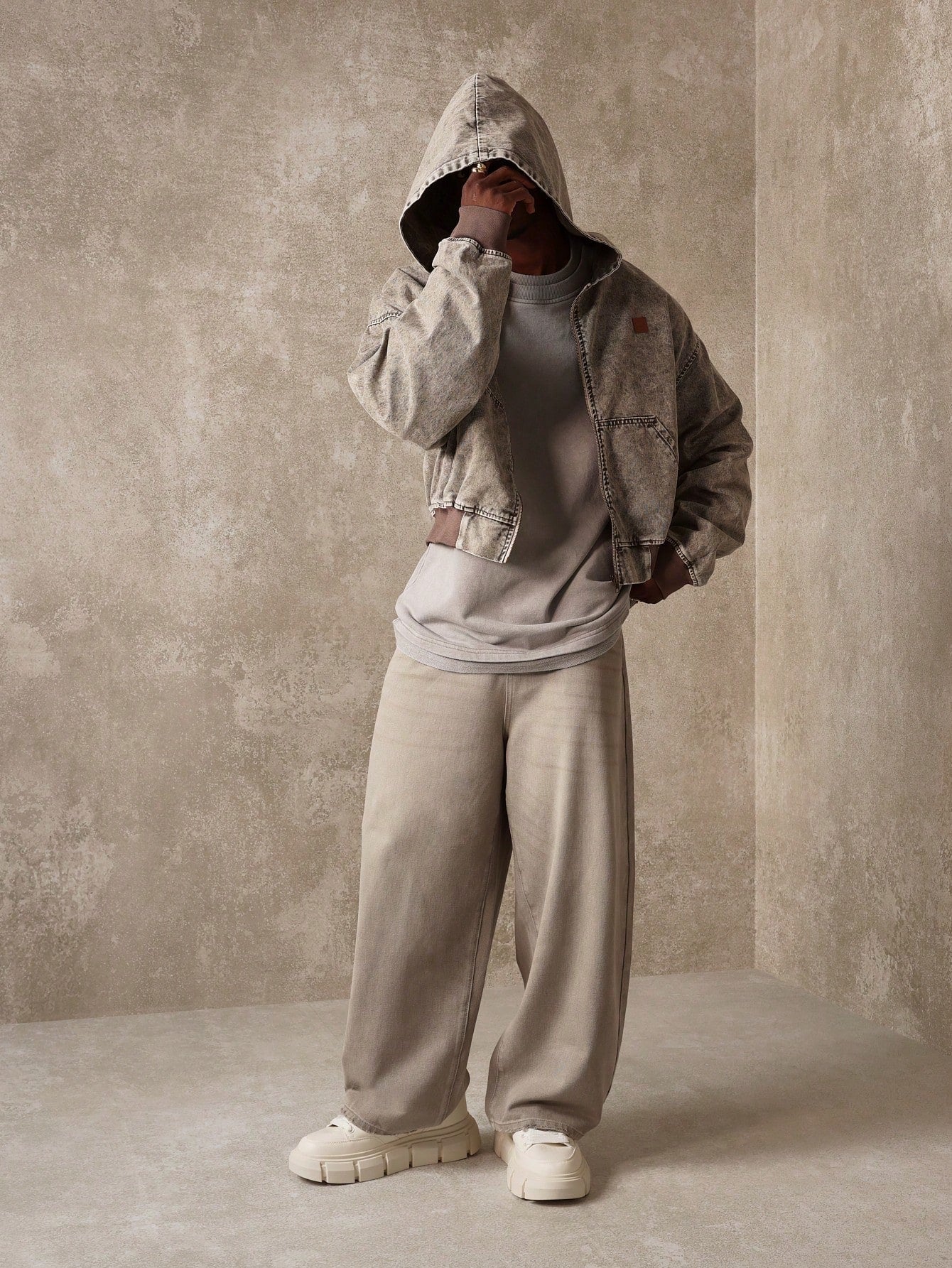 Moletom Bomber Crop Fit