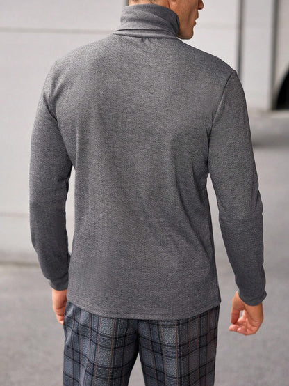 Camiseta CasualCool Gola Role Casual Simples e Versátil