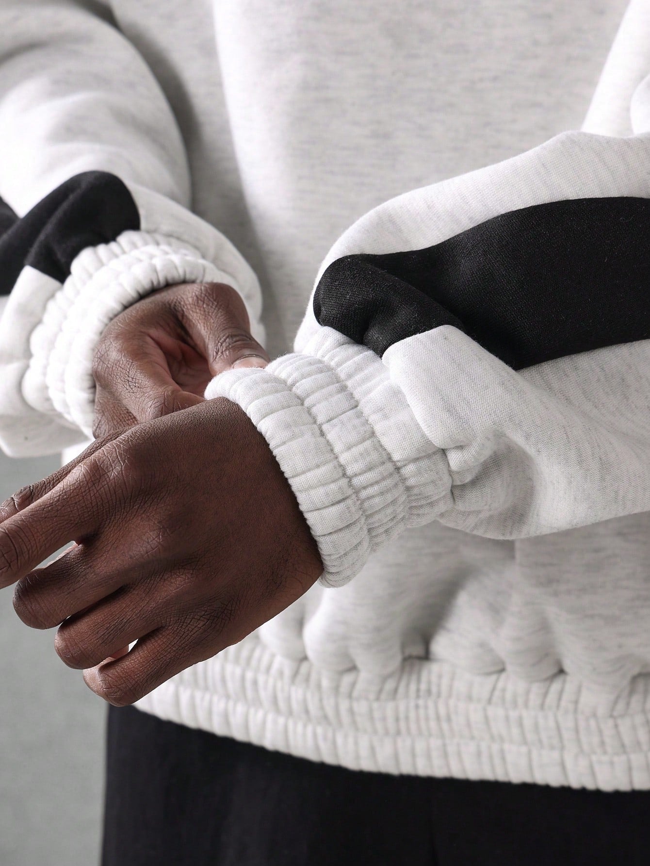 Moletom Oversized Contrastante