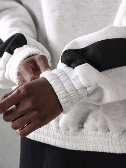 Moletom Oversized Contrastante