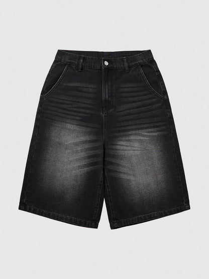 Shorts Denim Lavada Diagonal