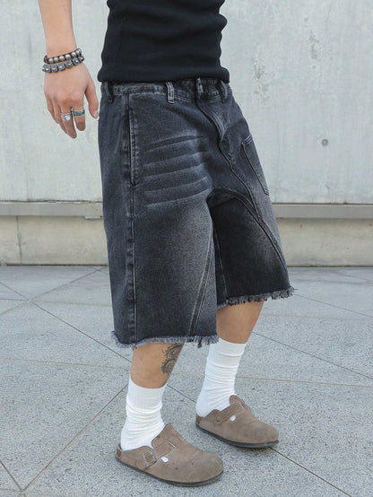 Shorts Denim Black Stusy