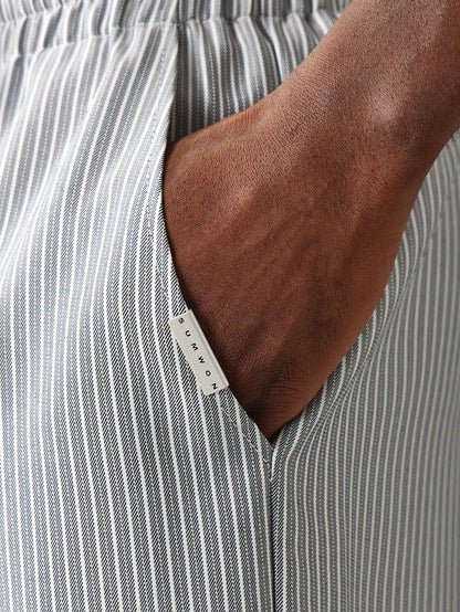 Calça SUMWON Listrada Blues