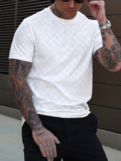 Camiseta CasualCool Casual Masculina Elegance