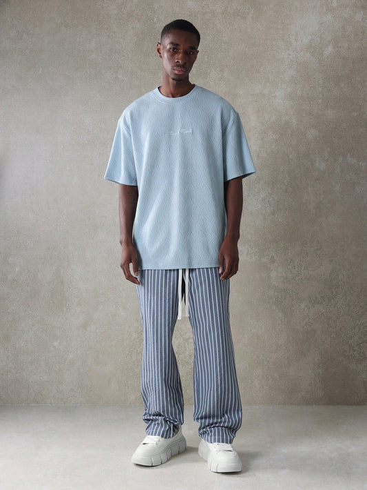 Camiseta SUMWON Veludo com Textura de Ajuste