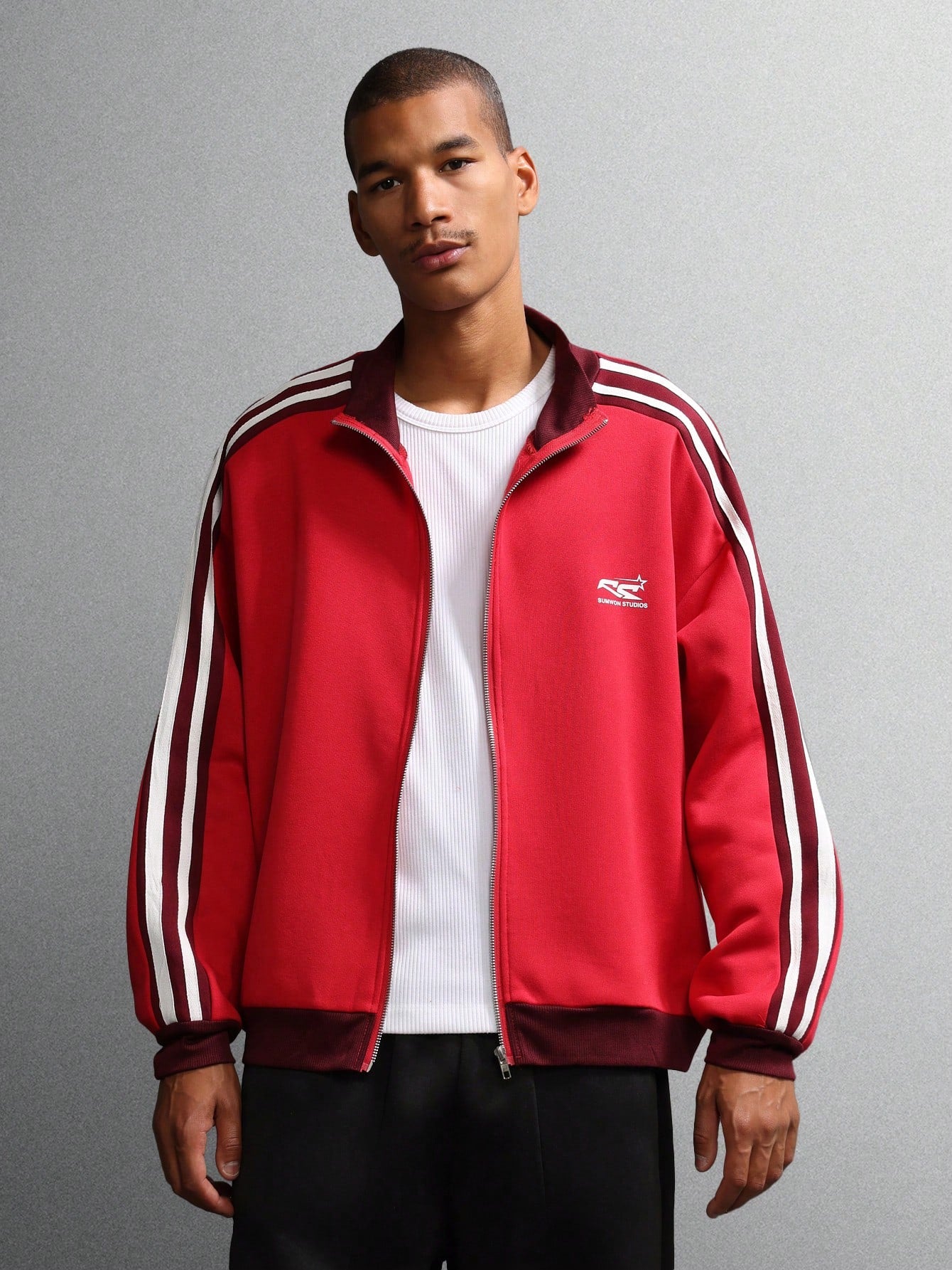 Jaqueta Esportiva Clássica Regular Retro
