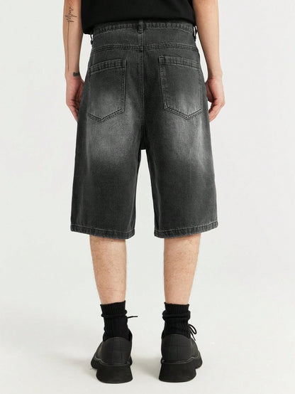 Shorts Denim Lavada Diagonal