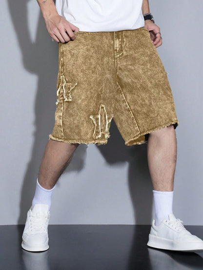 Shorts Denim Pentagonal