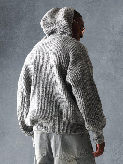 Suéter Capuz Tricotado Greys