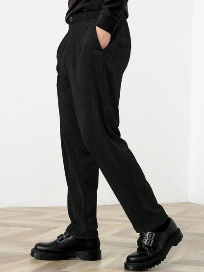 Calça Mode Longa Casual Veludo