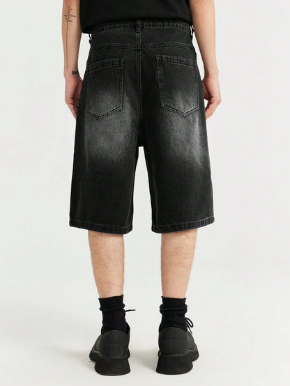 Shorts Denim Lavada Diagonal