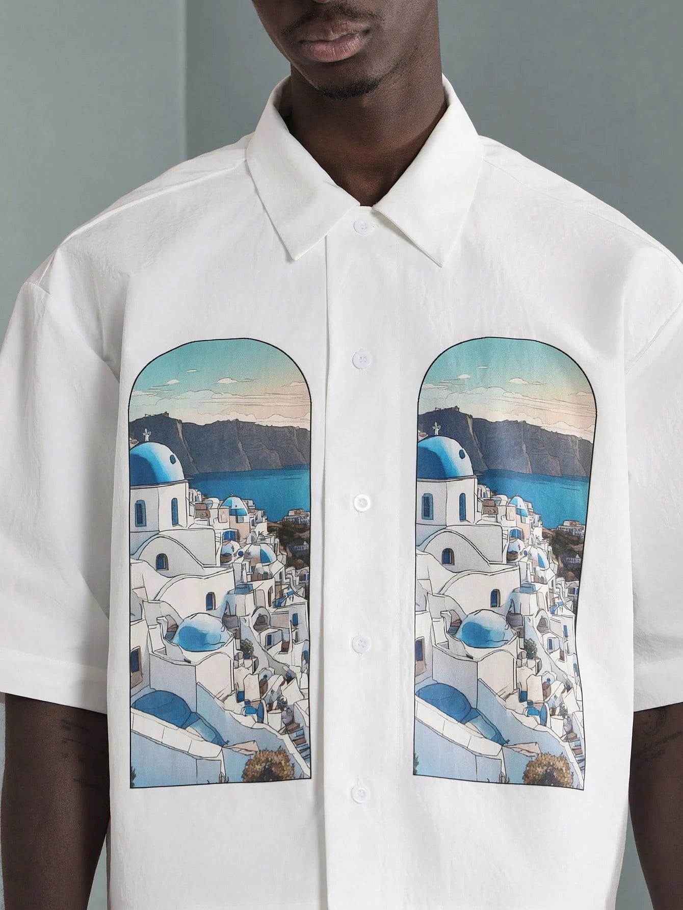 Camisa SUMWON Grecia art