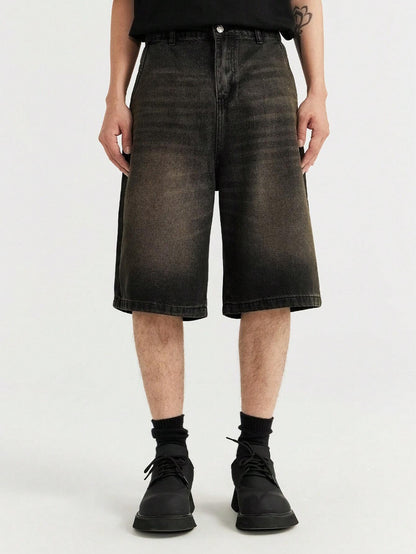 Shorts Denim Lavada Diagonal