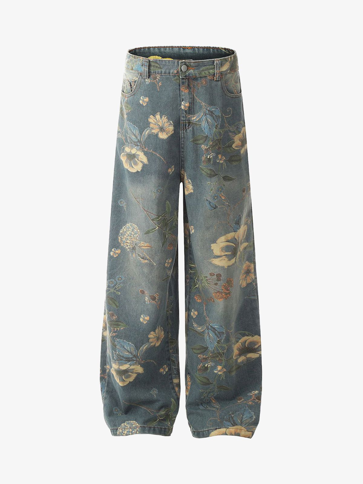 Calça Florals Carpenter Pant