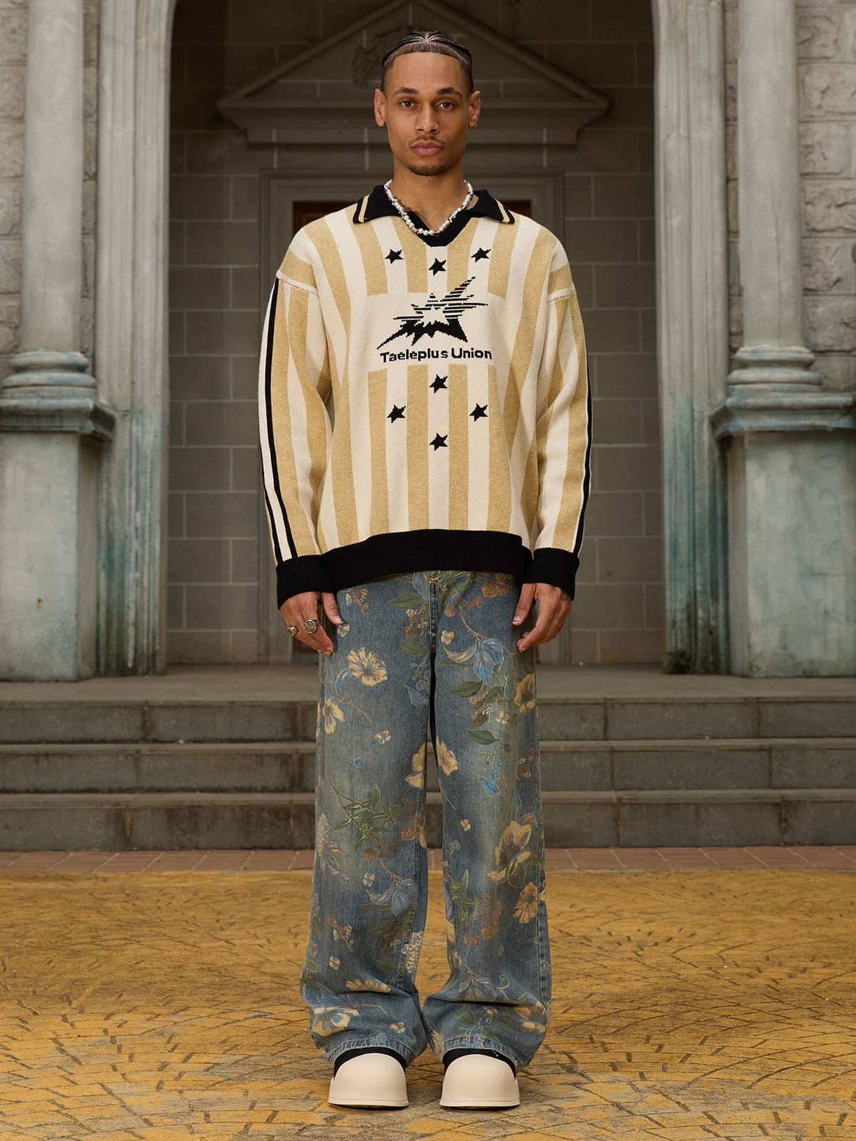 Calça Florals Carpenter Pant