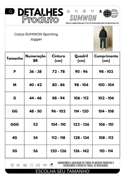 Calça SUMWON Sporting Jogger